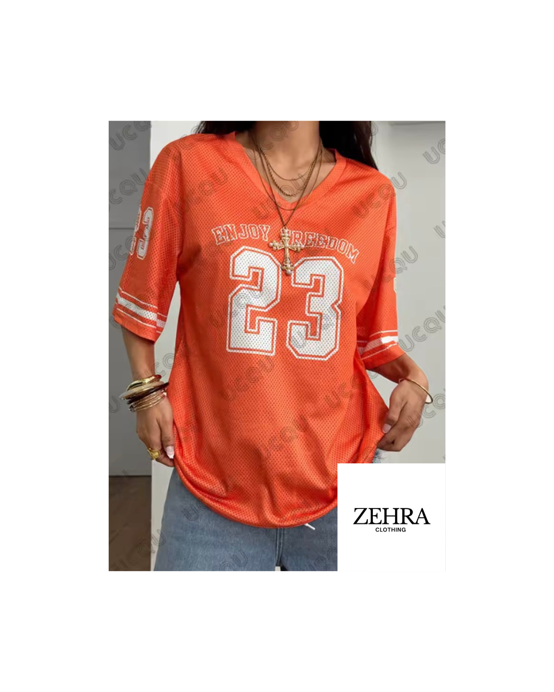 Oranje Oversized T-Shirt - Festival Edition