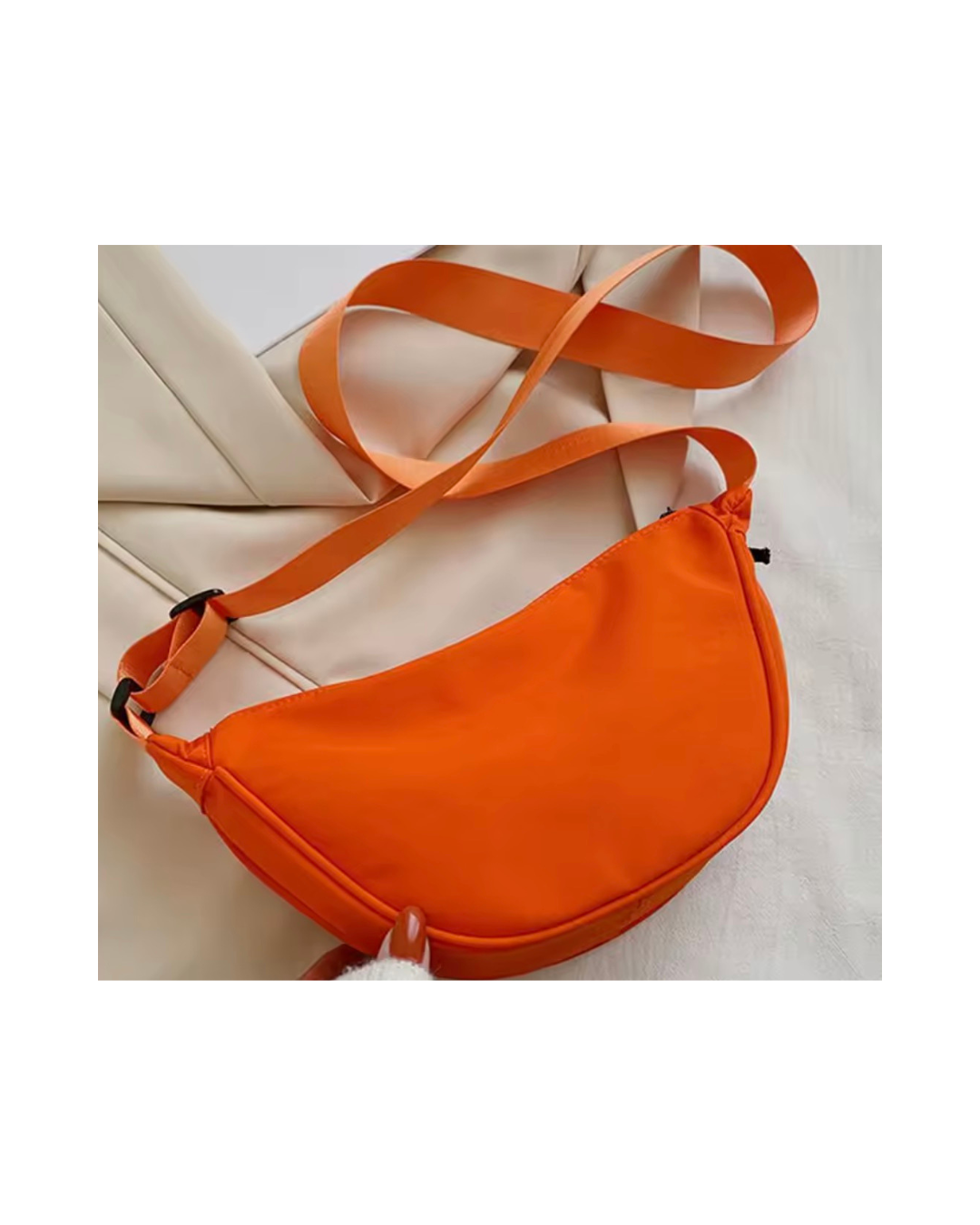 Oranje Schoudertas – Compacte Festival Tas
