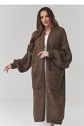 Oversized Cardigan - Makadamia (Kleur 3) - Zehra-clothing