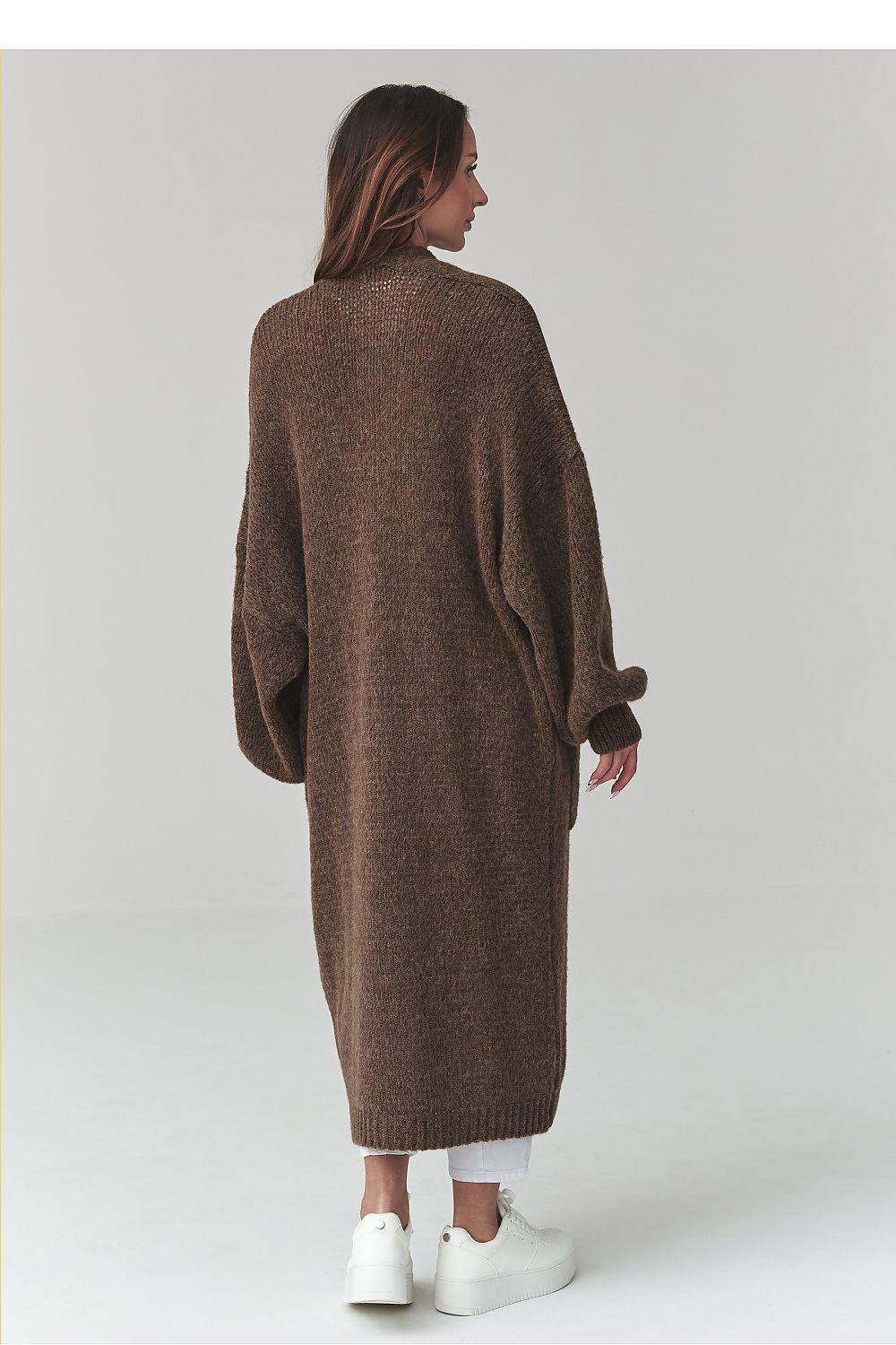 Oversized Cardigan - Makadamia (Kleur 3) - Zehra-clothing