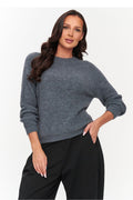 Ronde Hals Trui - Makadamia (Kleur 2) - Zehra-clothing