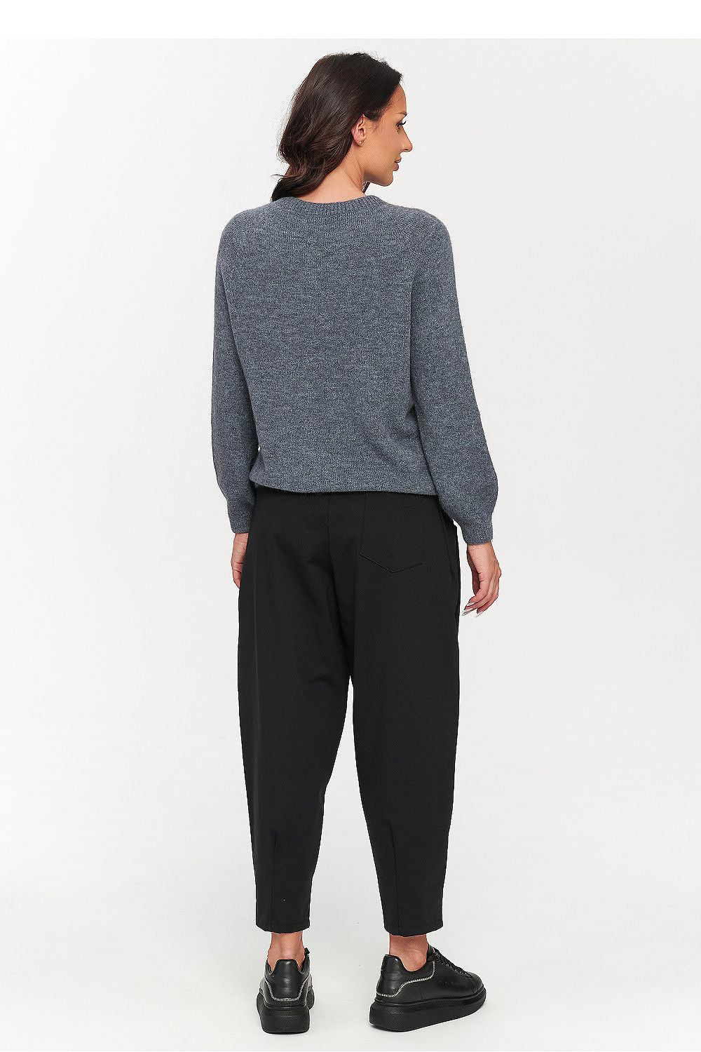 Ronde Hals Trui - Makadamia (Kleur 2) - Zehra-clothing