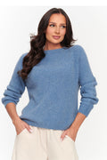 Ronde Hals Trui - Makadamia (Kleur 3) - Zehra-clothing