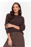 Ronde Hals Trui - Makadamia (Kleur 4) - Zehra-clothing