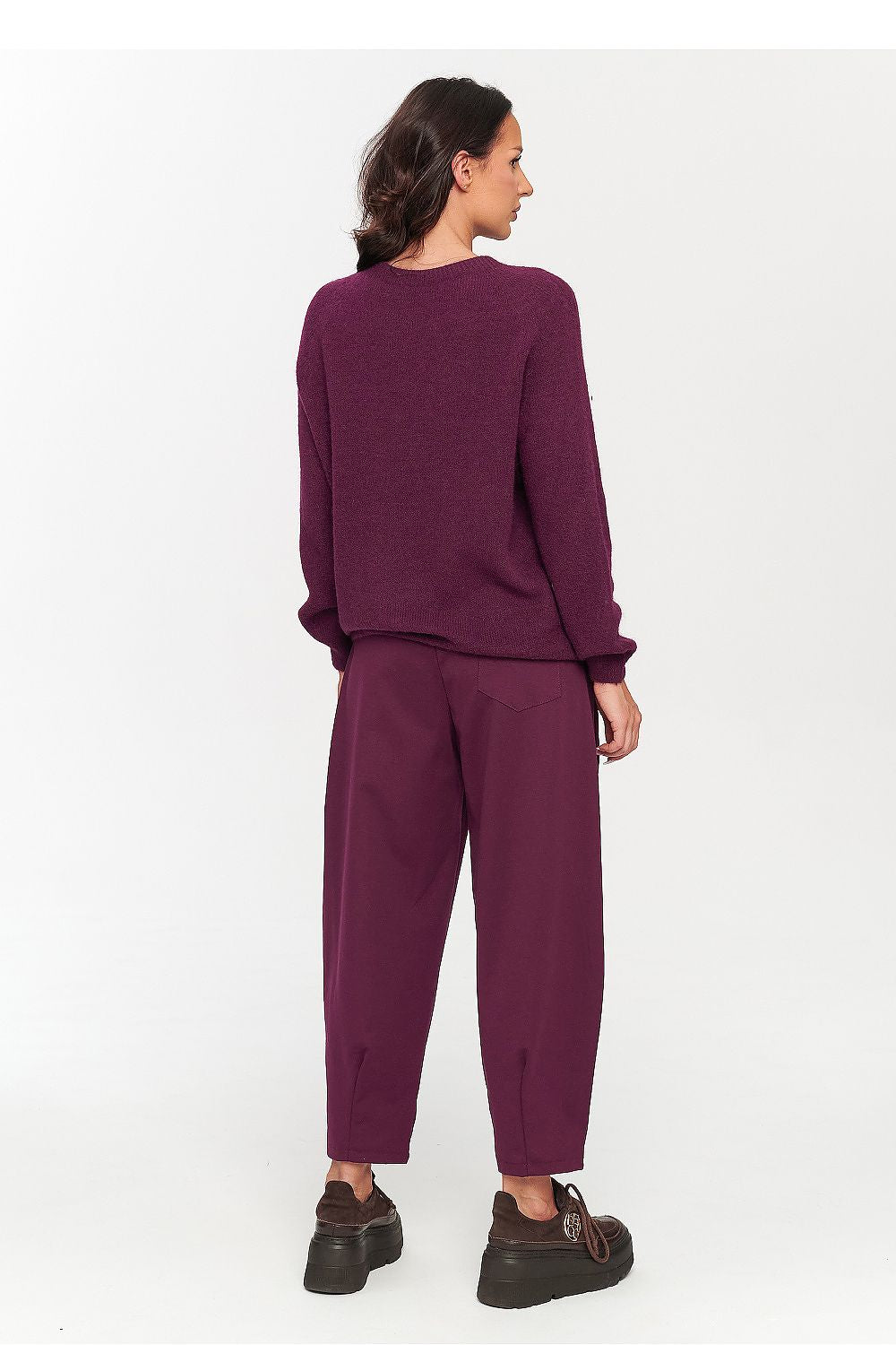 Ronde Hals Trui - Makadamia (Kleur 5) - Zehra-clothing