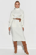 Lange Dagjurk - Makadamia - Zehra-clothing